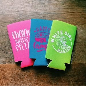 Slim Can Koozie Tall Can Cozie Can Cooler